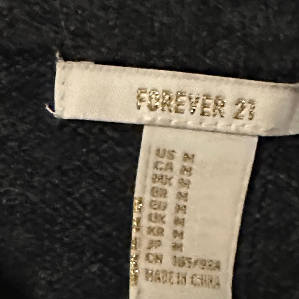 Forever 21 Charcoal Sweater - Picture 3 of 3